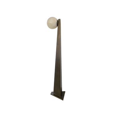 Geometric Alabaster Floor Lamp