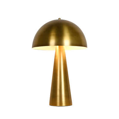 Classic Metal Mushroom Table Lamp
