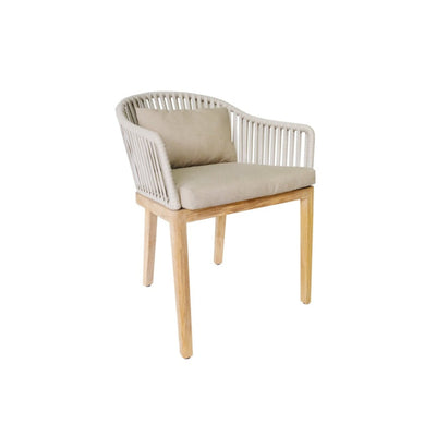 Delos Teak Dining Armchair