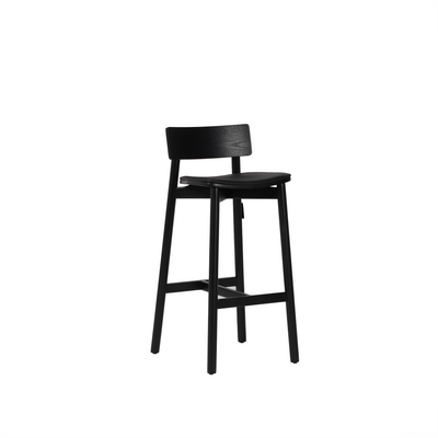 Heba Wood Counter Stool