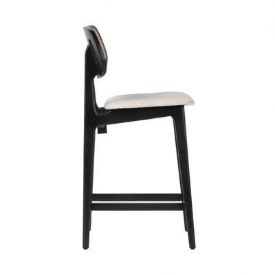 Cleo Wood Counter Stool
