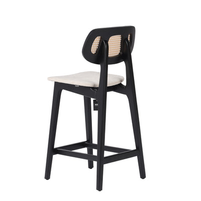 Cleo Wood Counter Stool