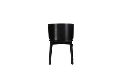 Moka Black Wood Side Chair