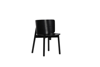 Moka Black Wood Side Chair