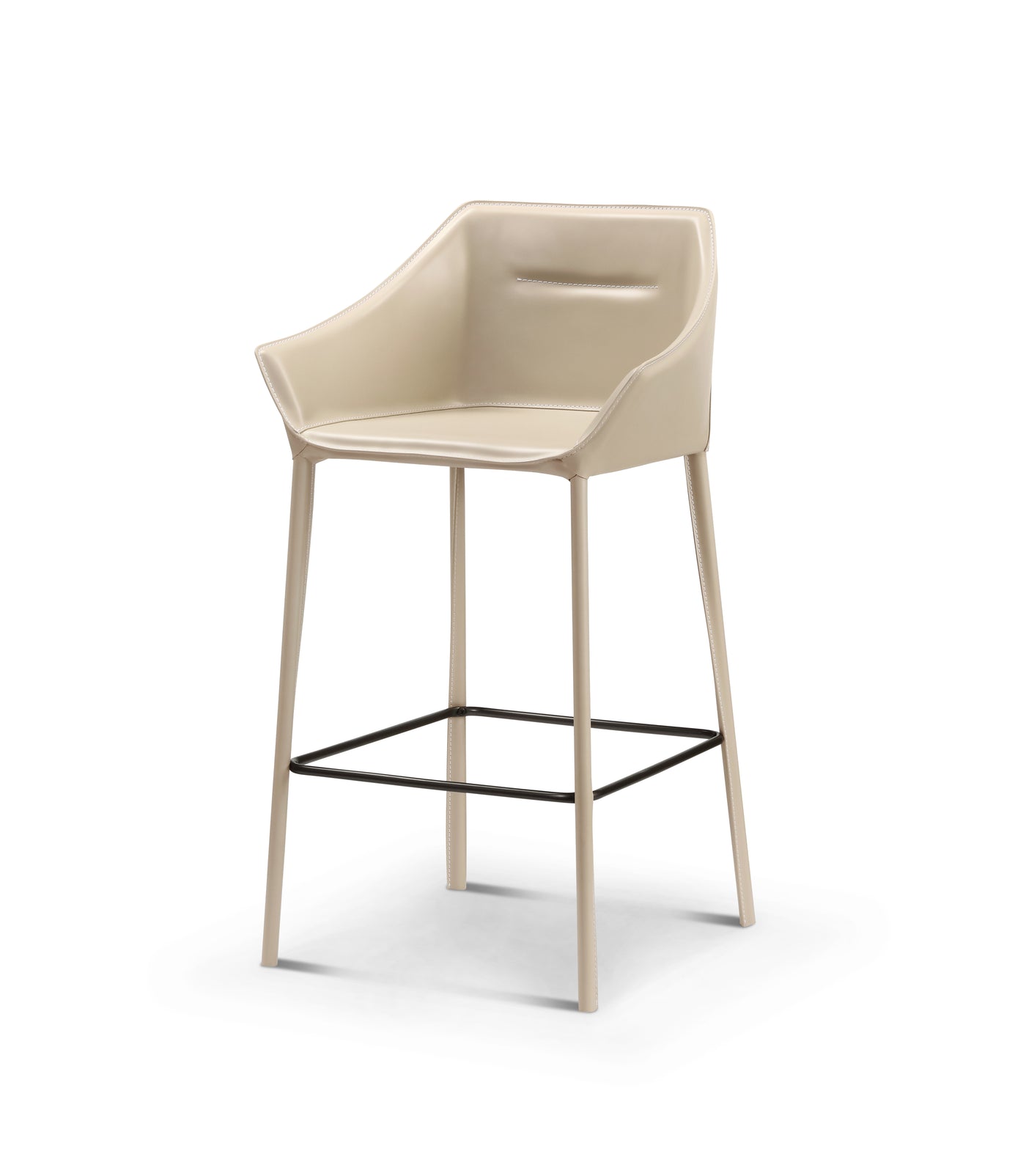 Nicky Bar Stool Leather