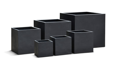 Cube Concrete Surface Charcoal