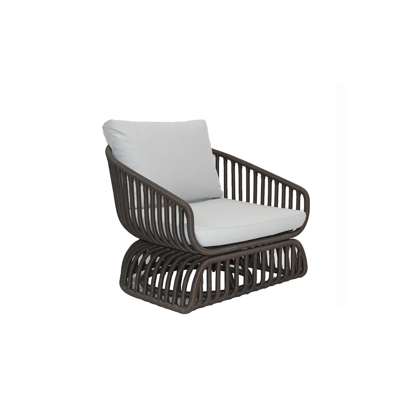 Calypso Alu Swivel Lounge Chair