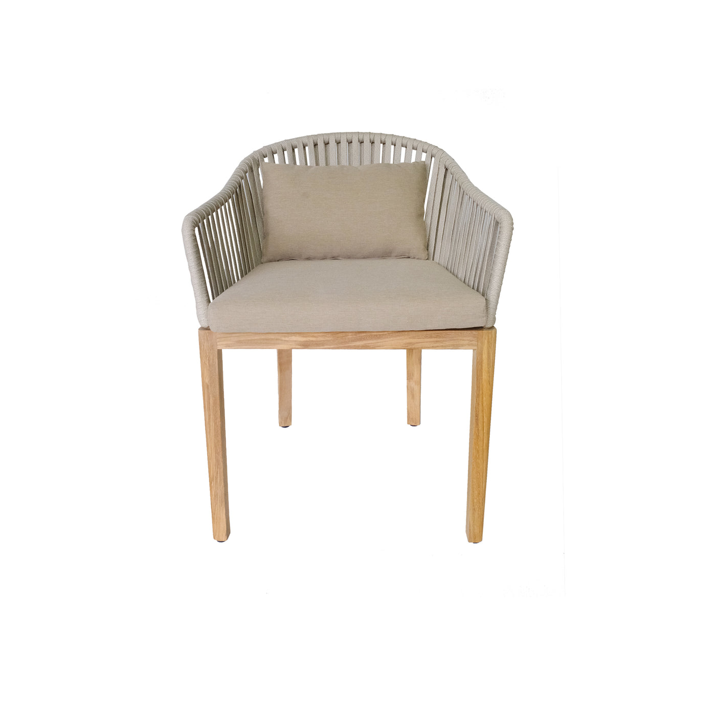 Delos Teak Dining Armchair