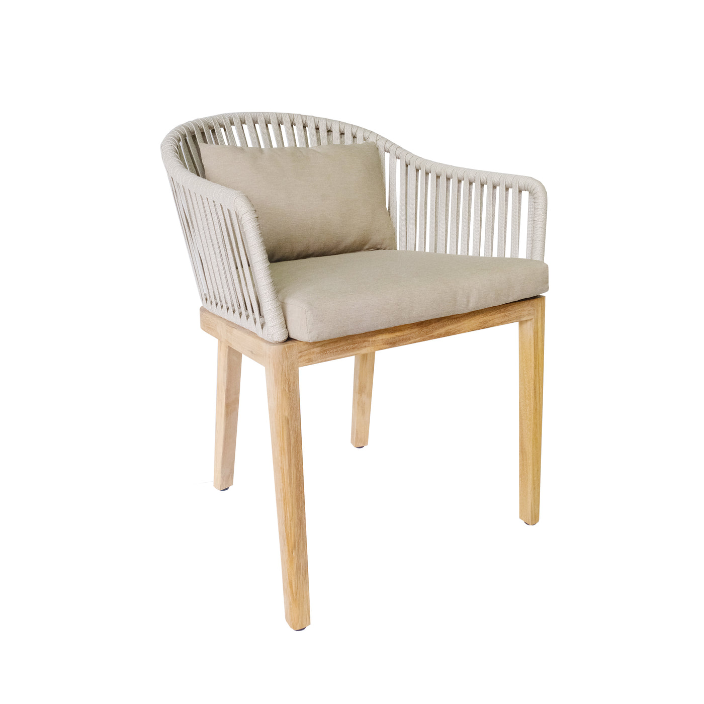 Delos Teak Dining Armchair