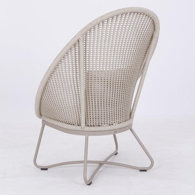 Malibu Alu Lounge Chair High Back