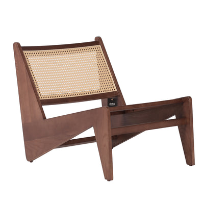 Vintage Wood Lounge Chair