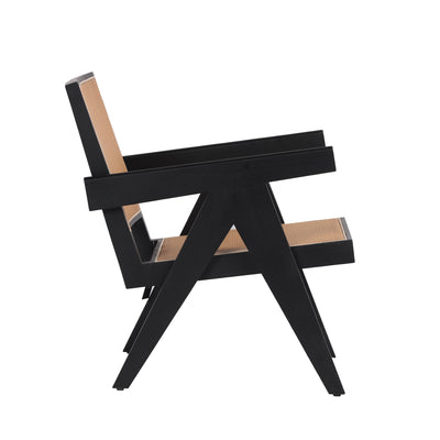 Vintage Wood Lounge Arm Chair