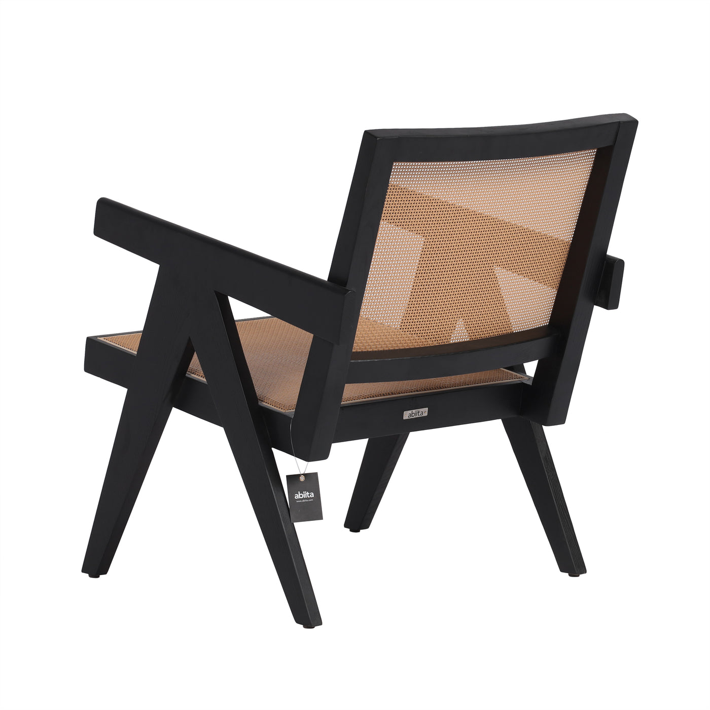 Vintage Wood Lounge Arm Chair