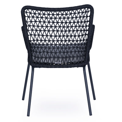Santorini Steel Dining Arm Chair